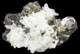 Sphalerite, Pyrite and Quartz Association - Peru #72596-1